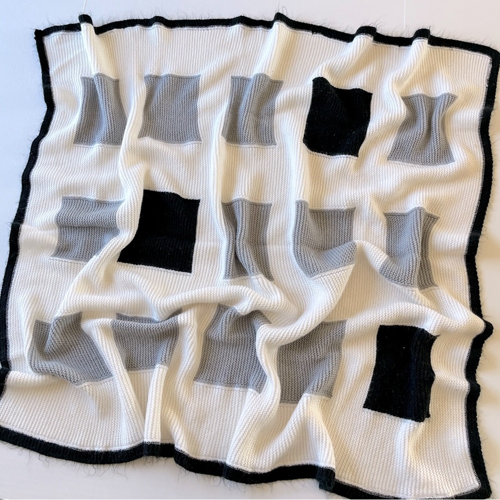 Pottery Barn Kids Baby Knit Acrylic Blanket